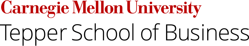 Carnegie Mellon University Tepper School of Business